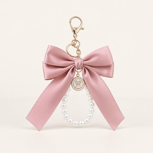 Jumbo Pink Bow Charm
